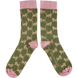 ANKLE SOCKS - cotton - men's - CAT - khaki - CASE SIZE 3
