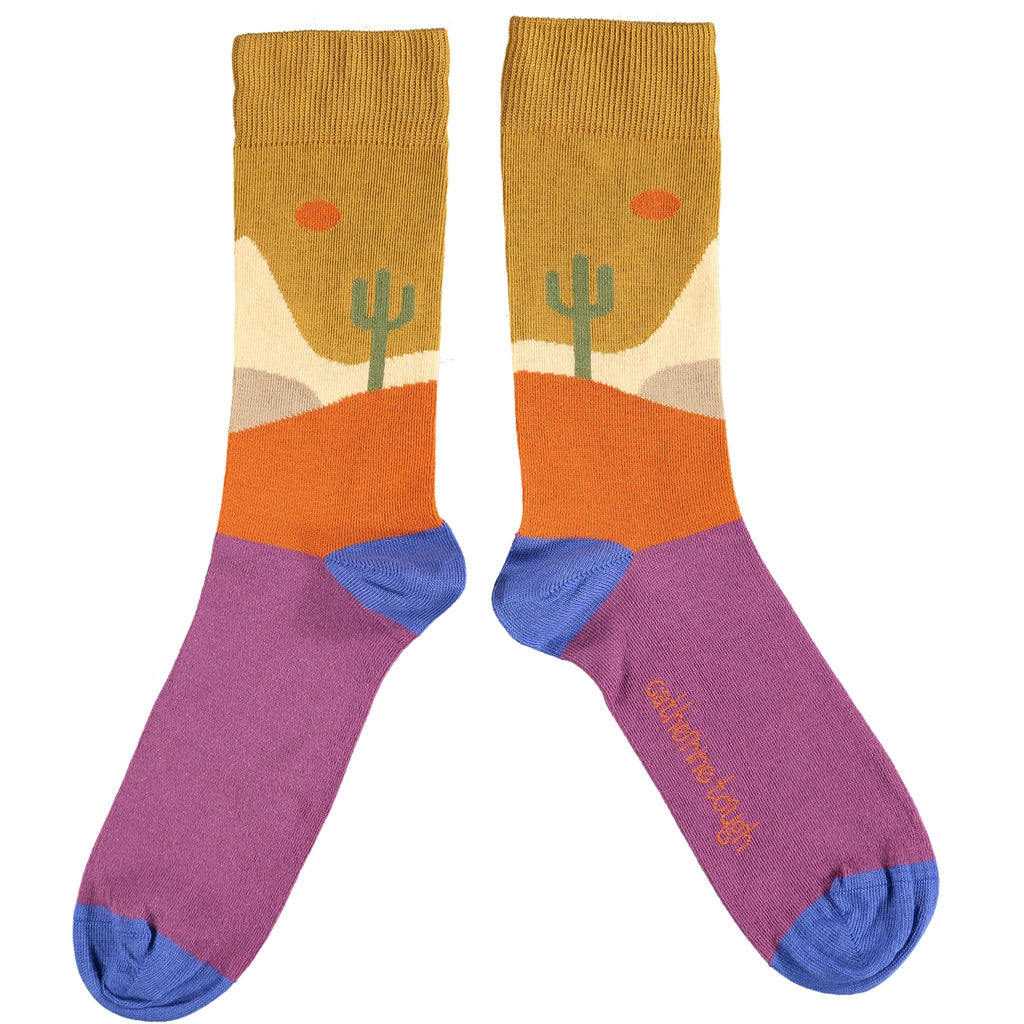 ANKLE SOCKS - cotton - men's - DESERT - ginger - CASE SIZE 3