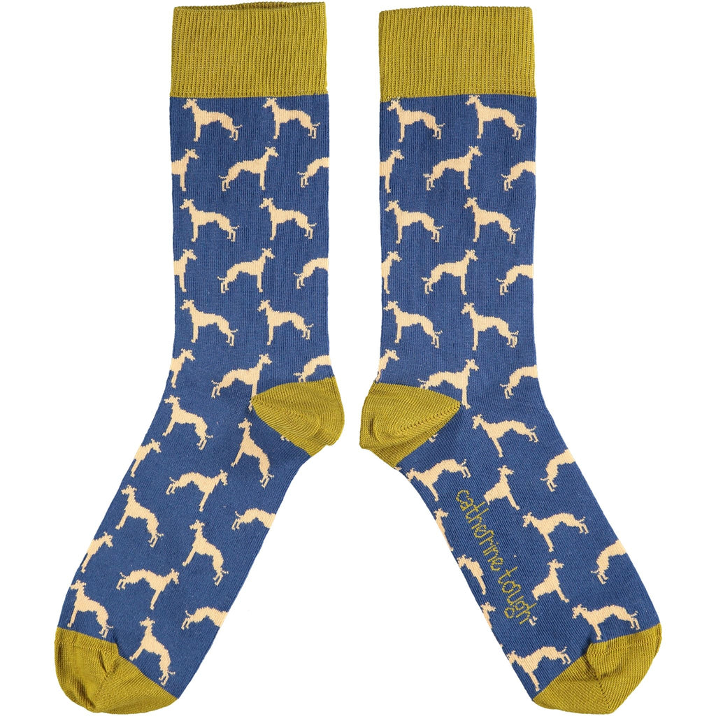 ANKLE SOCKS - cotton - women's - WHIPPET - navy - CASE SIZE 3
