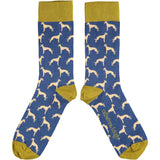 ANKLE SOCKS - cotton - women's - WHIPPET - navy - CASE SIZE 3