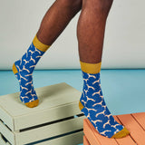Söckchen – Baumwolle – Herren – WHIPPET – Marineblau – FALLGRÖSSE 3