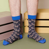 ANKLE SOCKS - cotton - men's - STAG - slate 