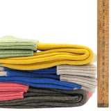 catherine tough cashmere slouch socks - mid weight and cosy