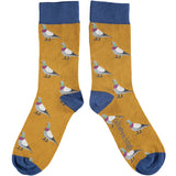 ANKLE SOCKS - cotton - women's - PIGEON - ginger - CASE SIZE 3