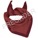 lambswool triangle shaped scarf