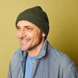 HAT - beanie - moss green
