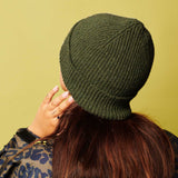 HAT - beanie - moss green