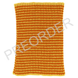 MINI SNOOD - Lambswool -  Thin Stripe - Yellow