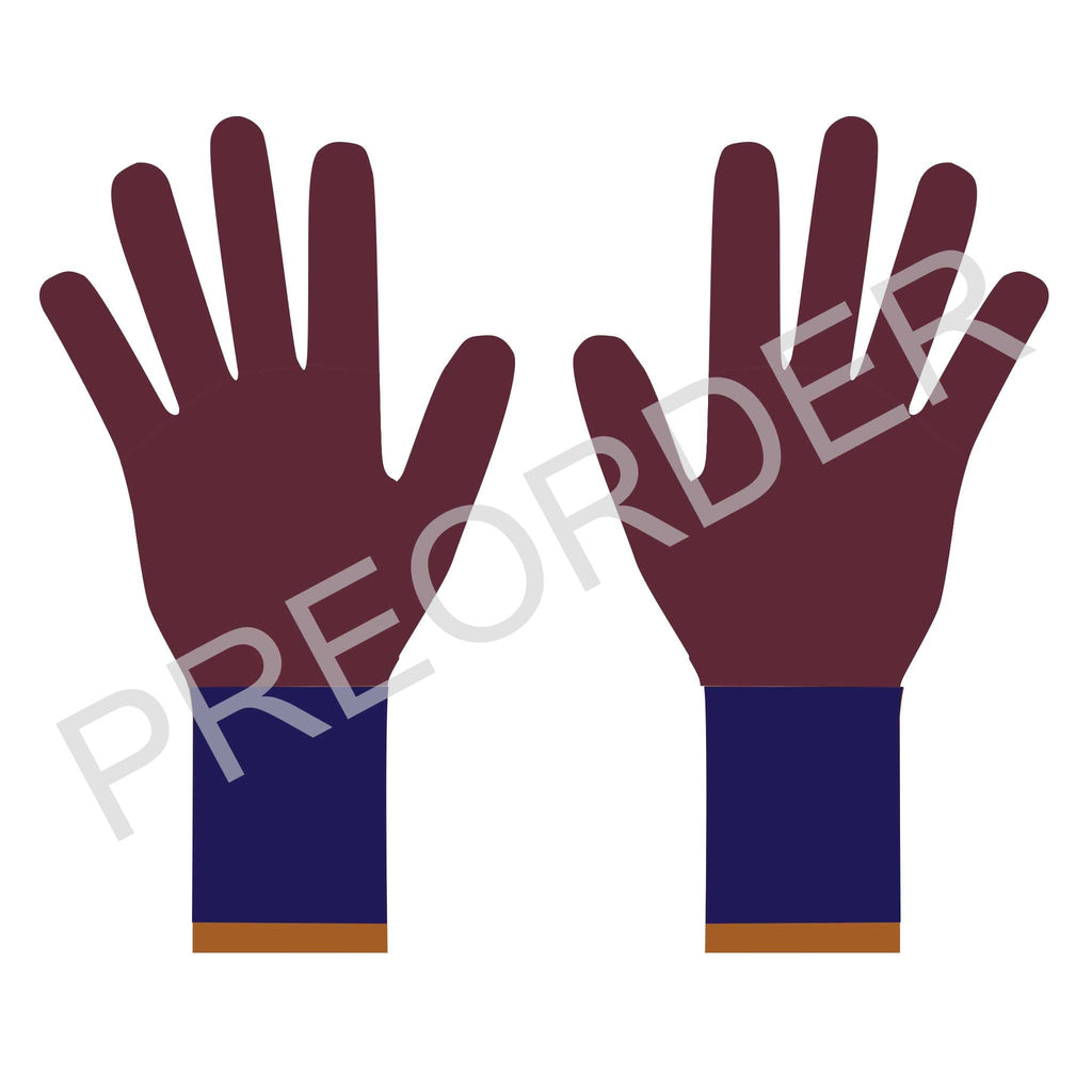 GLOVES - Lambswool - Men's - Dark Red/Navy/Rust