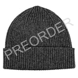 HAT - Beanie - Unisex - Lambswool - Charcoal