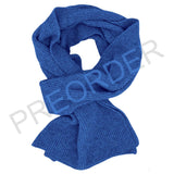 ***PREORDER*** RIB SCARF - lambswool - blue
