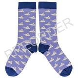 ANKLE SOCKS - cotton - women's - SWAN - lilac - CASE SIZE 3