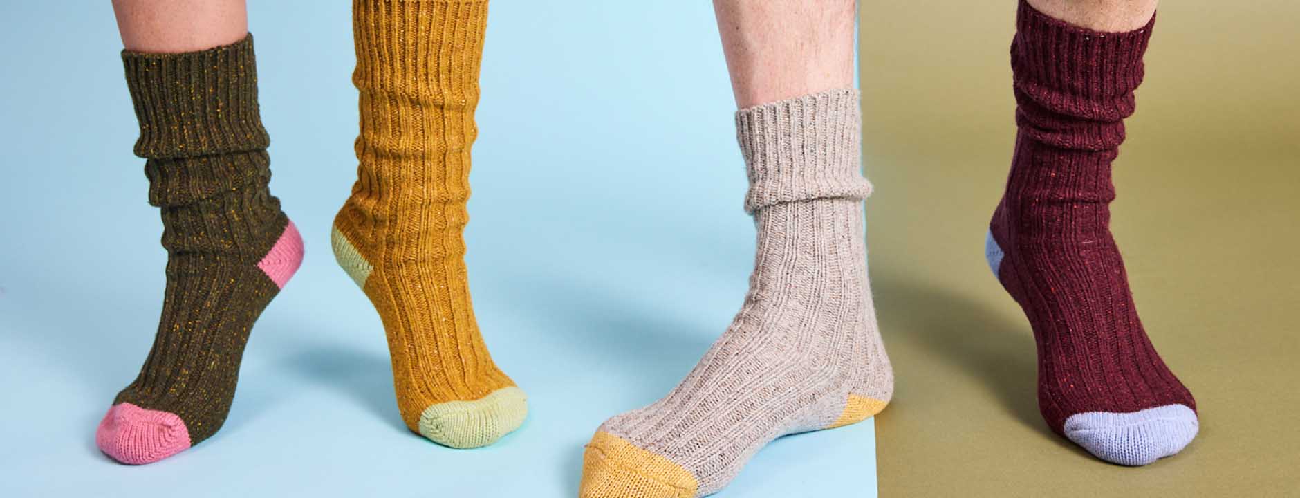 catherine tough wholesale  luxury silk socks 