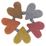 MINI HEARTS - CASE OF 5 - ORANGE & YELLOW