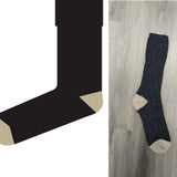 ANKLE SOCKS - lambswool & silk - unisex - charcoal - CASE SIZE 3