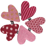 MINI HEARTS - CASE Of 5 - RED & PINK MIX